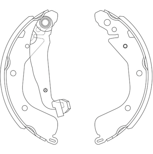 Patines de Freno GTX Changan (ALSVIN 1.4)